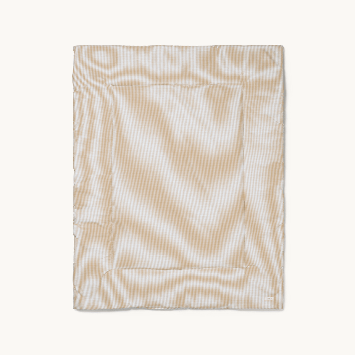 Speelmat beige ruitjes - Charly's