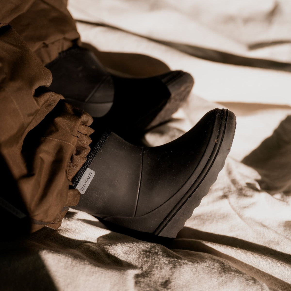 Thermoboots zwart kort - Charly's