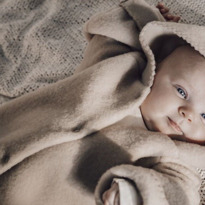 Vestje newborn merinowol - Charly's