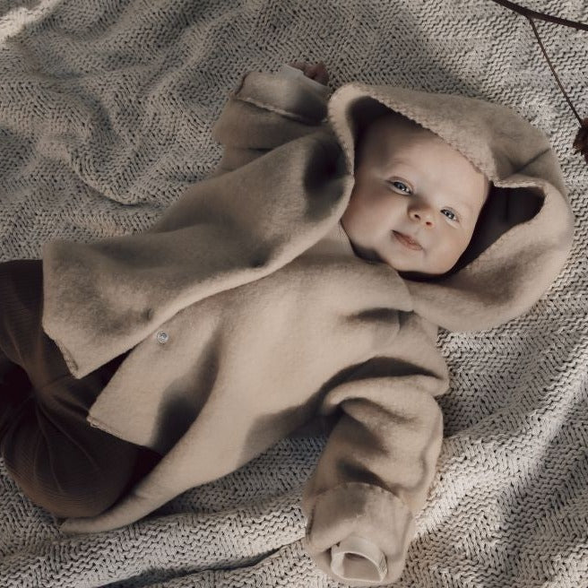 Vestje newborn merinowol - Charly's