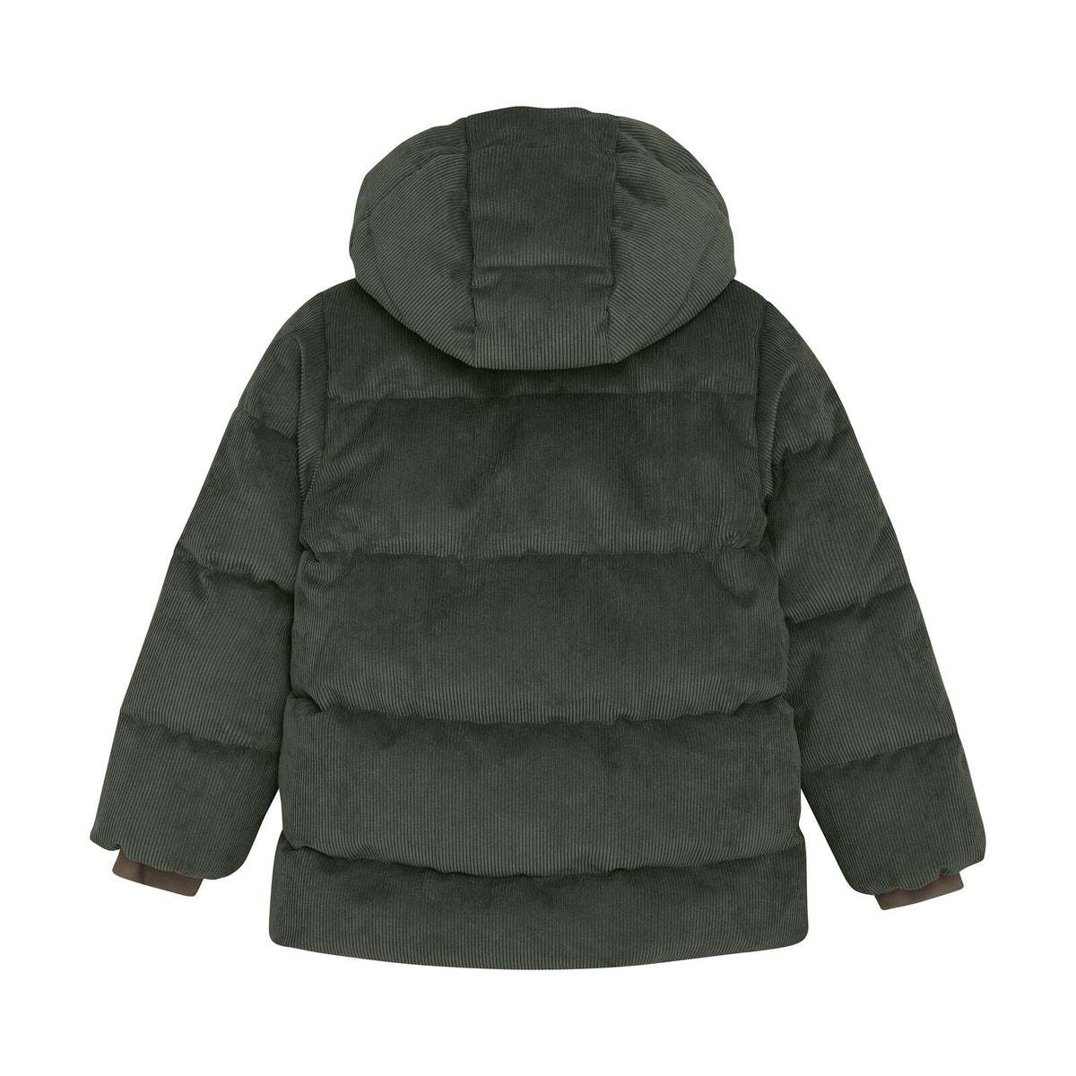 Winterjas kambaba groen corduroy enfant - Charly's