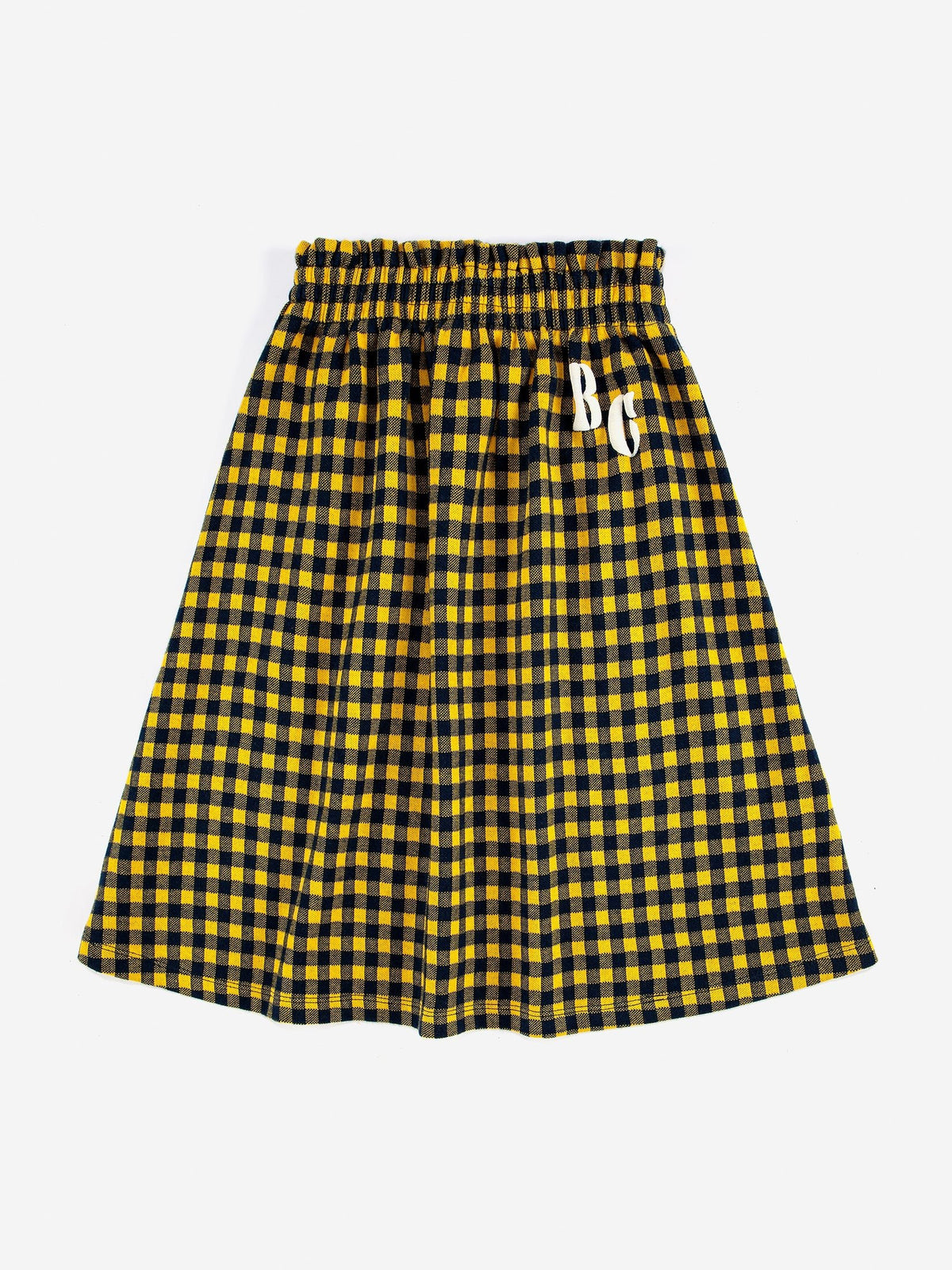 BC vichy jacquard skirt | MIDNIGHT BLUE - Charly's