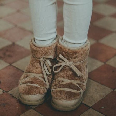Boots curly inuka beige - Charly's