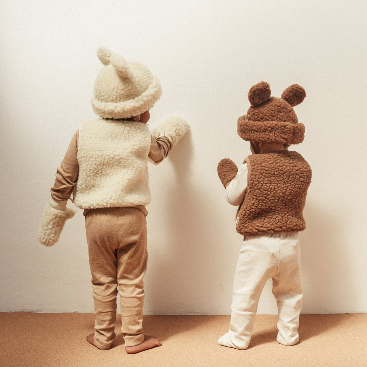 Merino mittens milk - Charly's