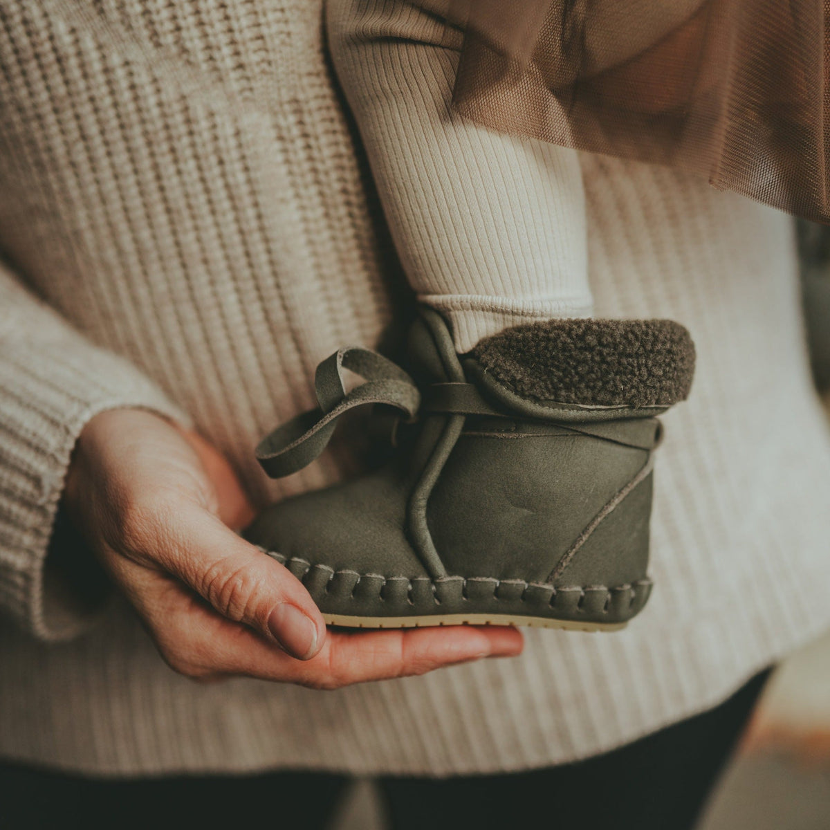Slofjes jaya stone nubuck - Charly's