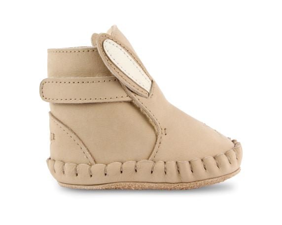 Slofjes taupe nubuck kapi - Charly's