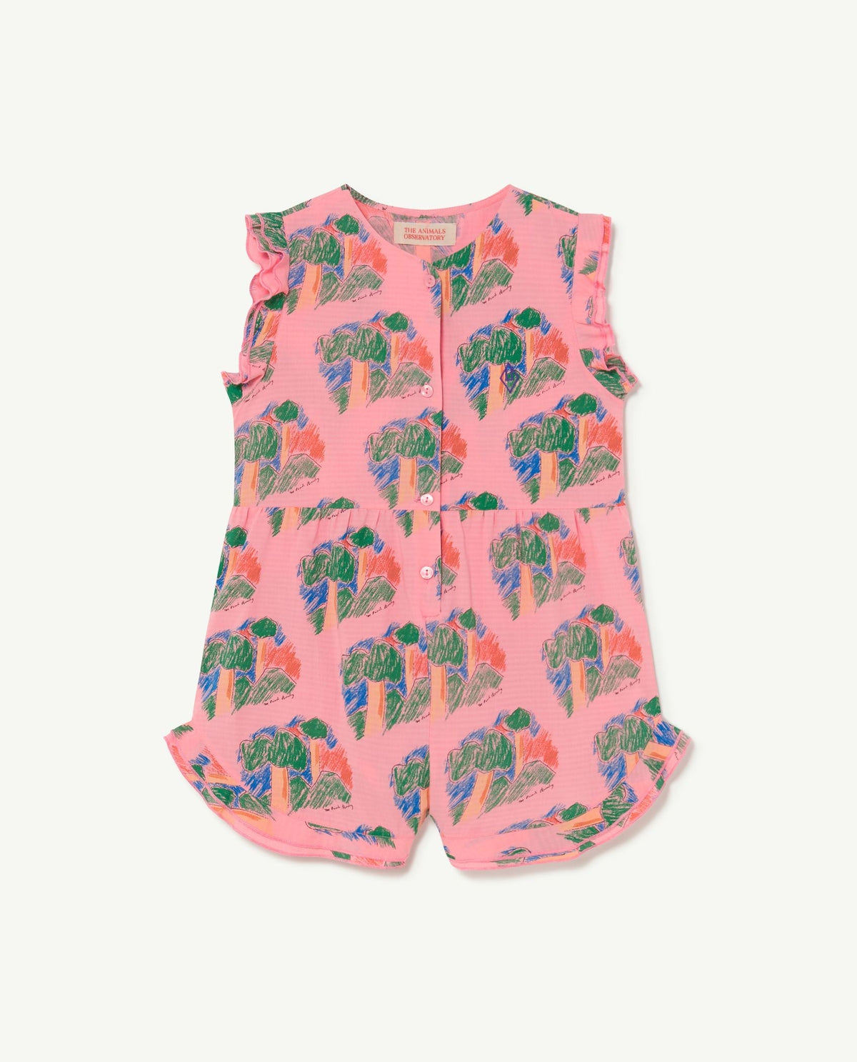 Woods Pink Squirrel Jumpsuit - Charly's