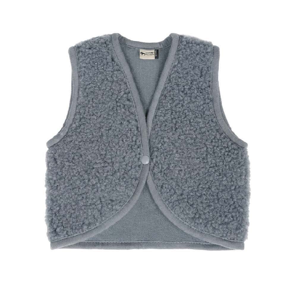 Bodywarmer bébé bleu glacier