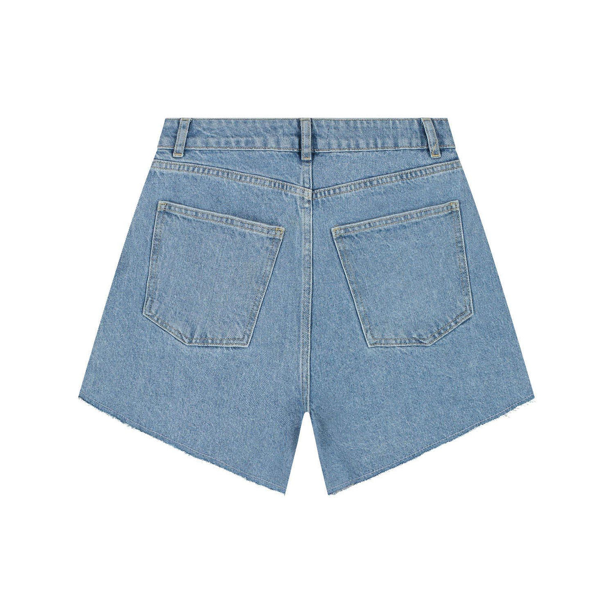 Short bleu femme