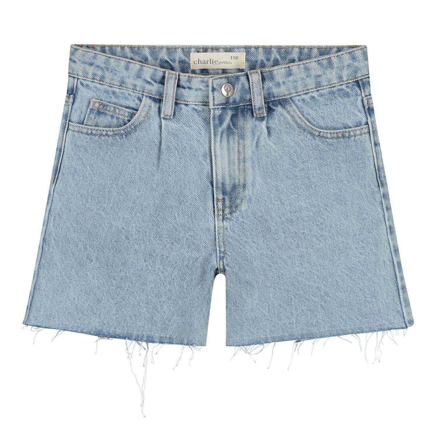 Short bleu enfant