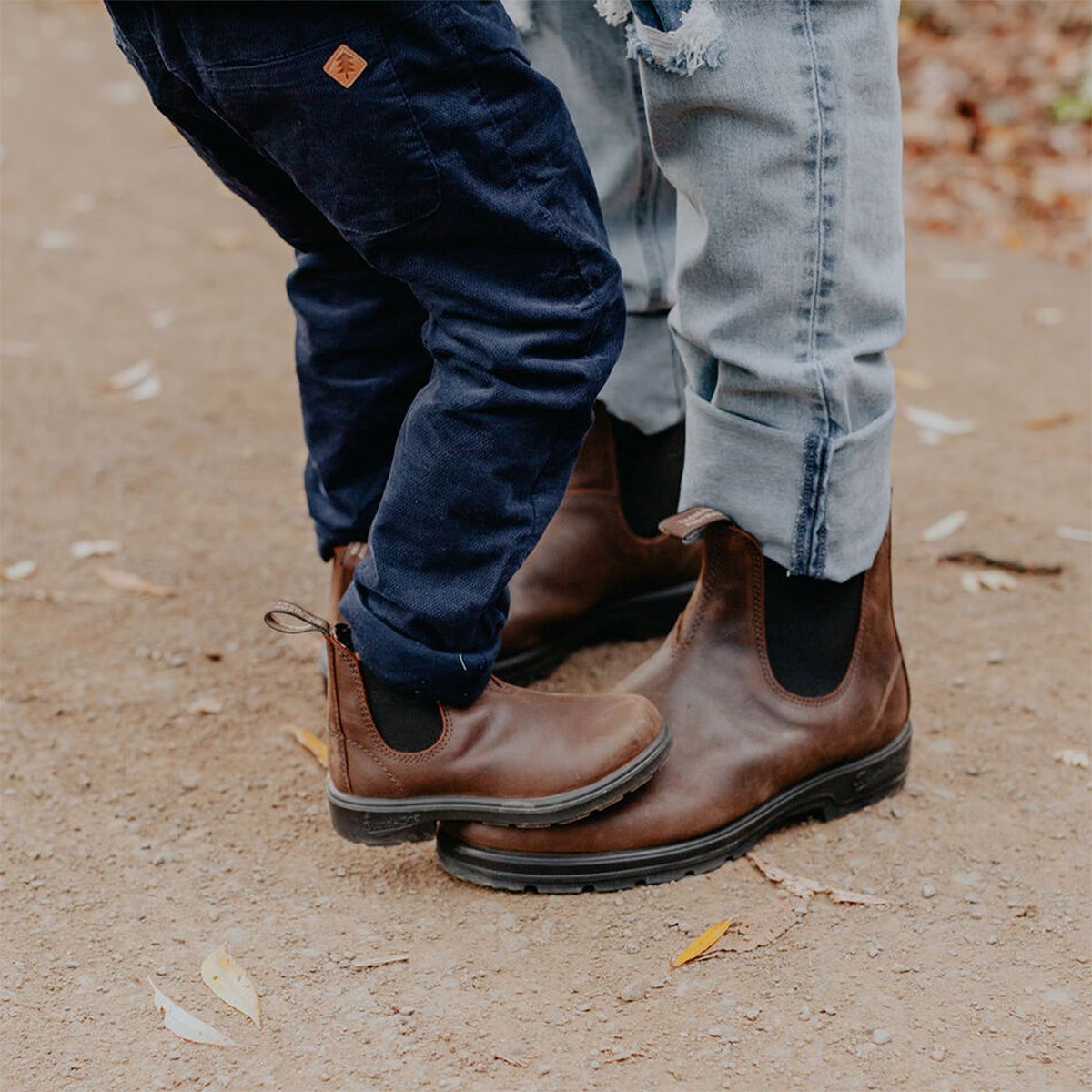 Boots Chelsea marron antique 1468