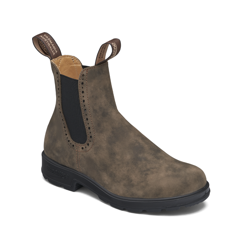 Boots dames marron rustique 1351