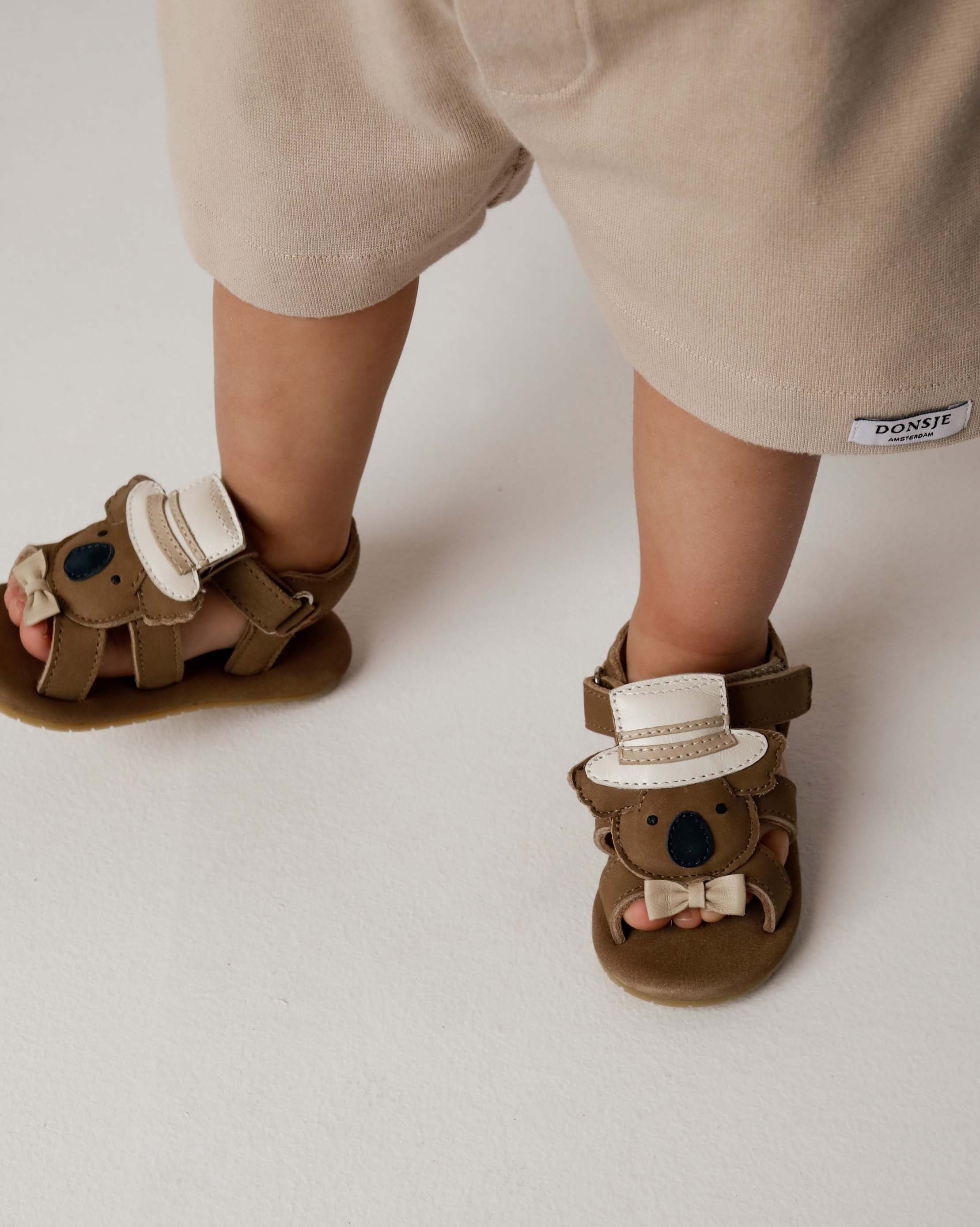 Sandales Stelloux truffe nubuck
