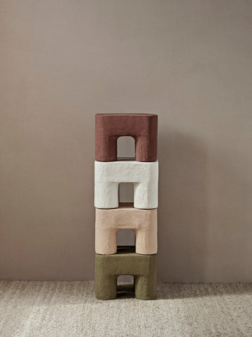 Tabouret enfant Podo kaki