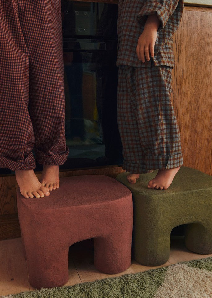 Tabouret enfant Podo kaki