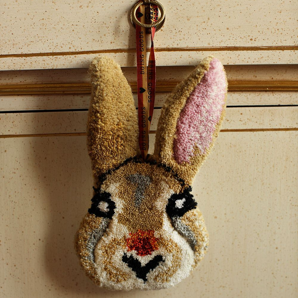Pendentif tête d'animal lapin