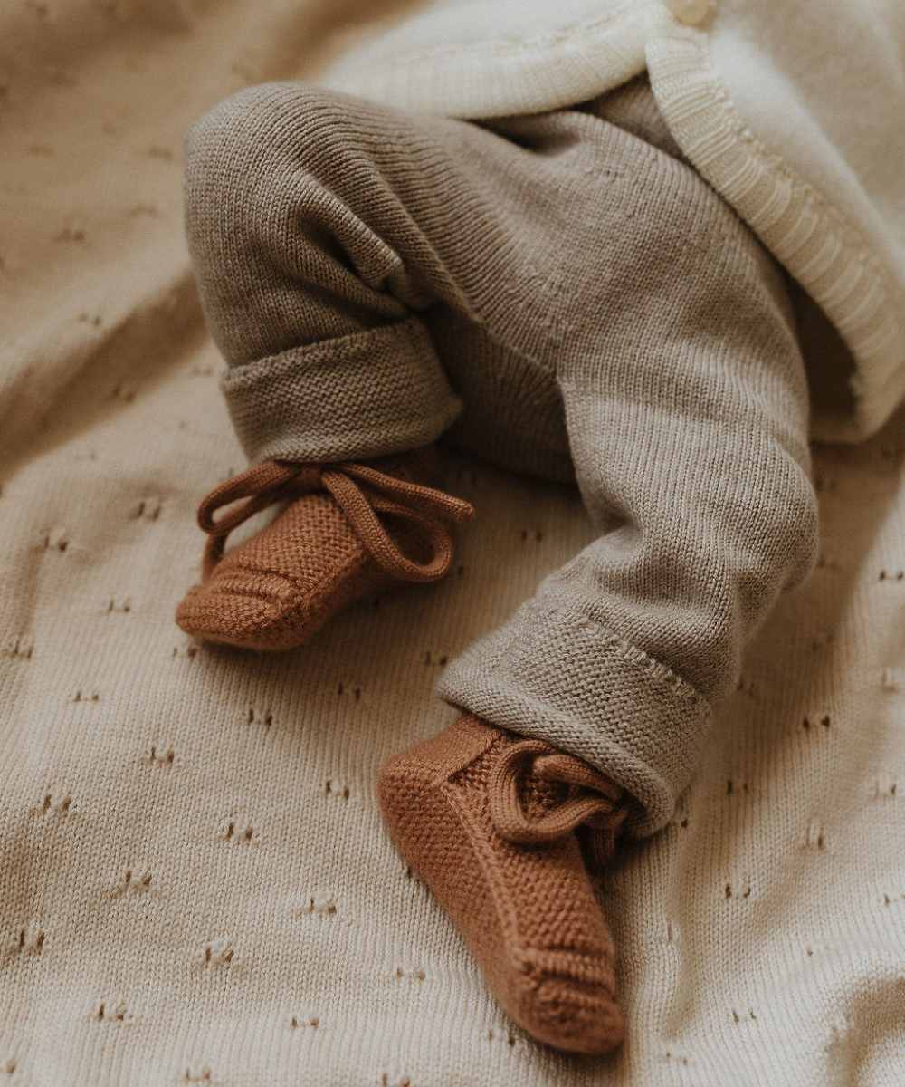 Gilet polaire en laine naturelle