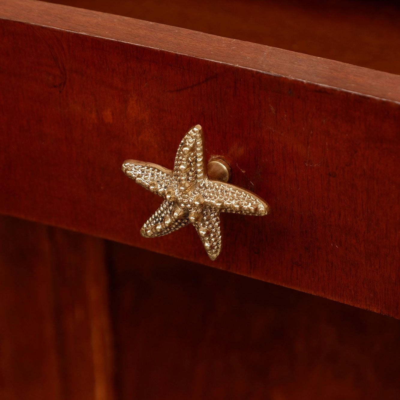 Bouton étoile de mer rubis