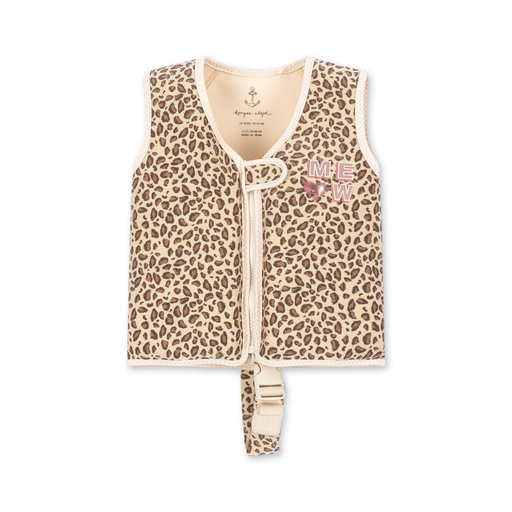 Gilet de sauvetage léopard