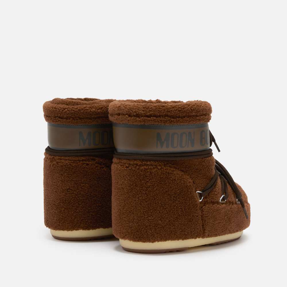 Après-ski bottes marron polaire basse