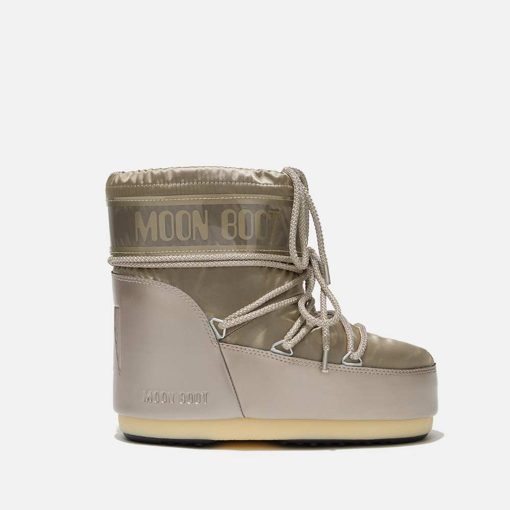 Moon boot platine finition brillante