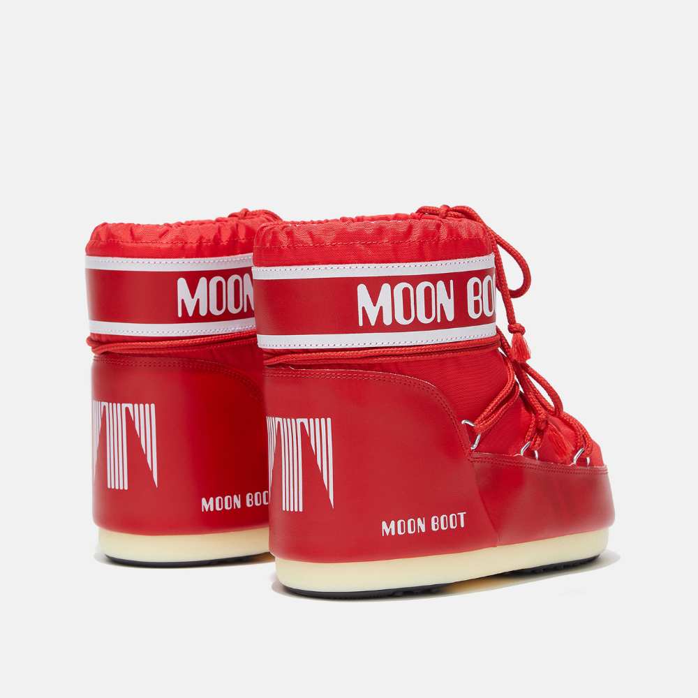 Moon boot rouge basse
