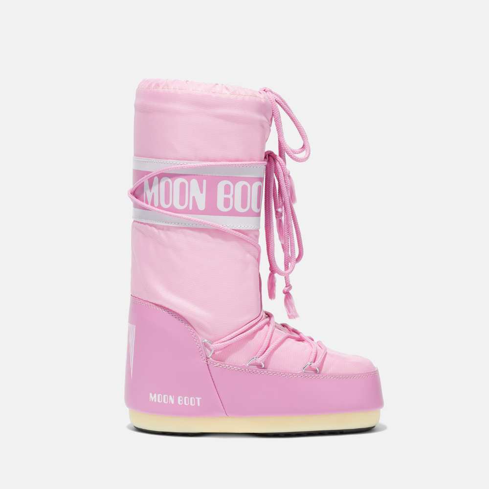 Botte de lune rose haute
