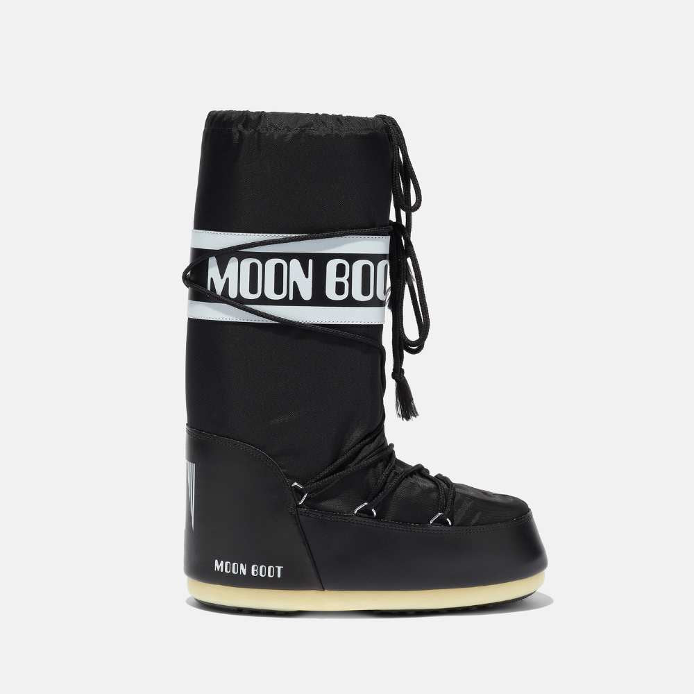 Moon boot noir haute