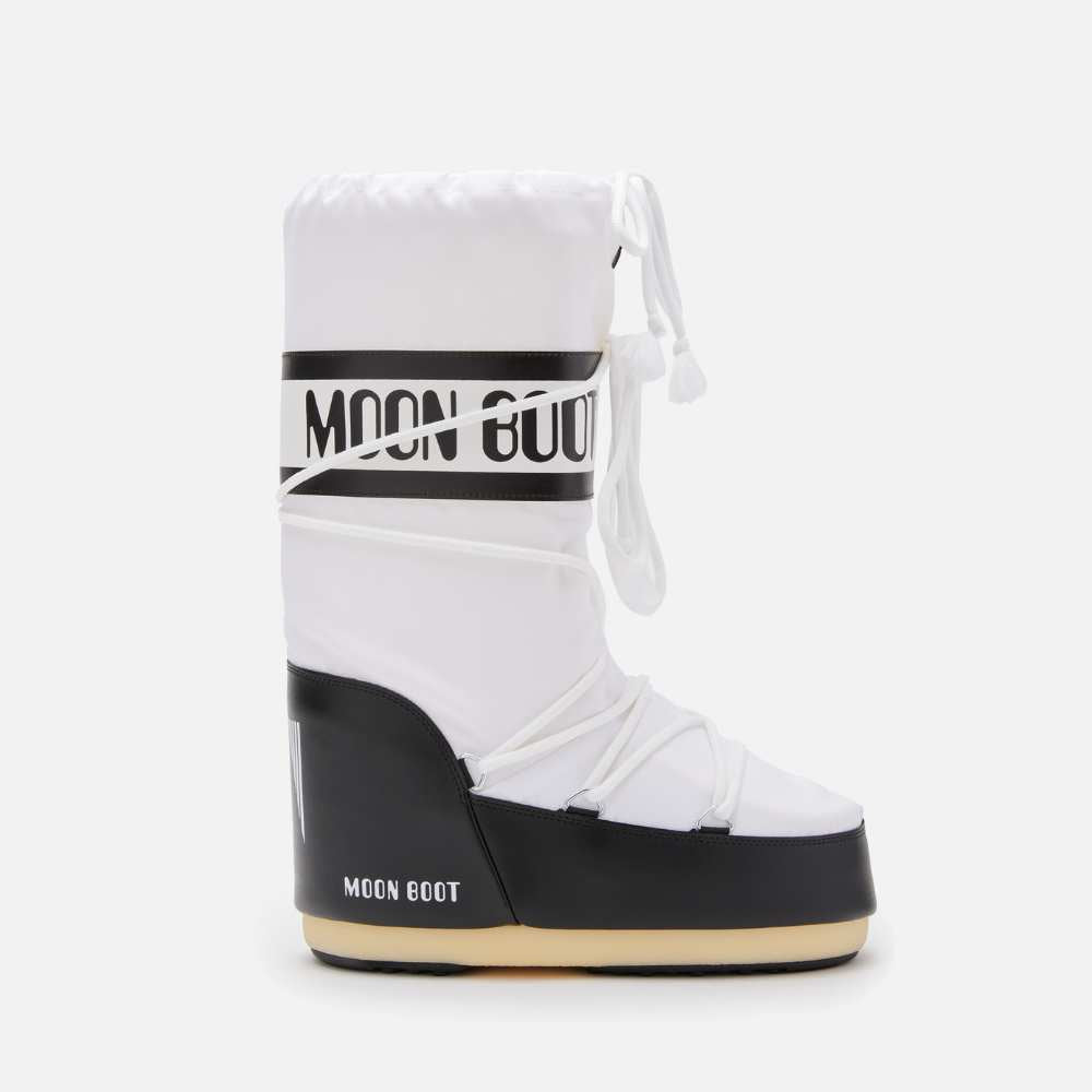 Moon boot noir et blanc haut