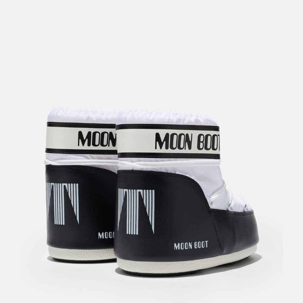 Moon Boot noir et blanc bas