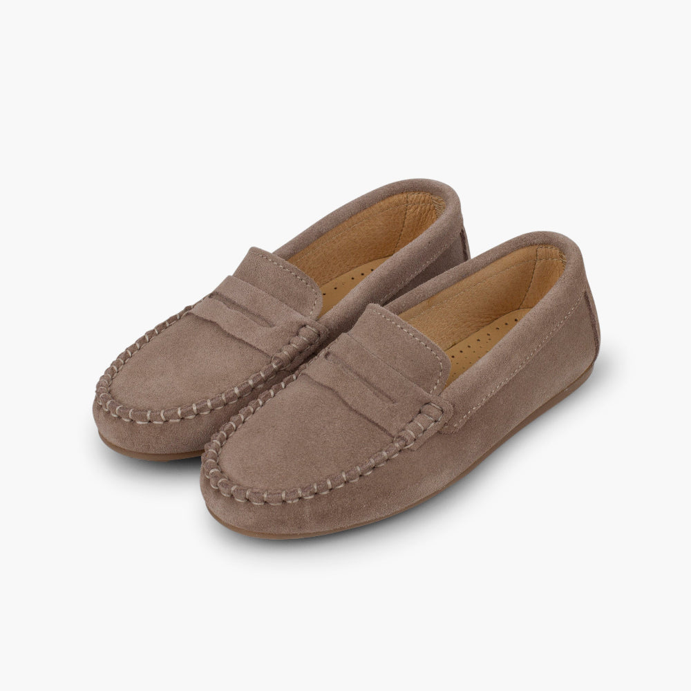 Mocassins taupe