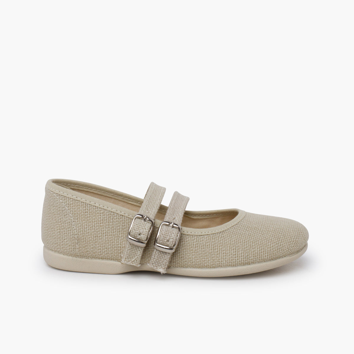 Ballerine blanc cassé