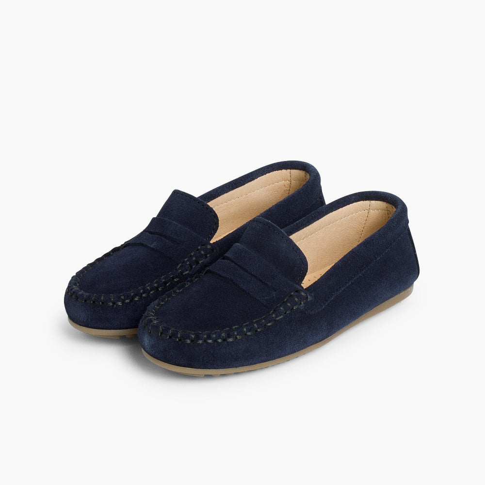 Mocassins bleu marine