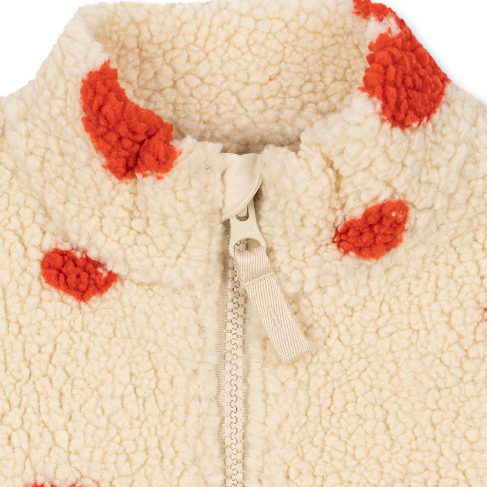 Veste teddy amour