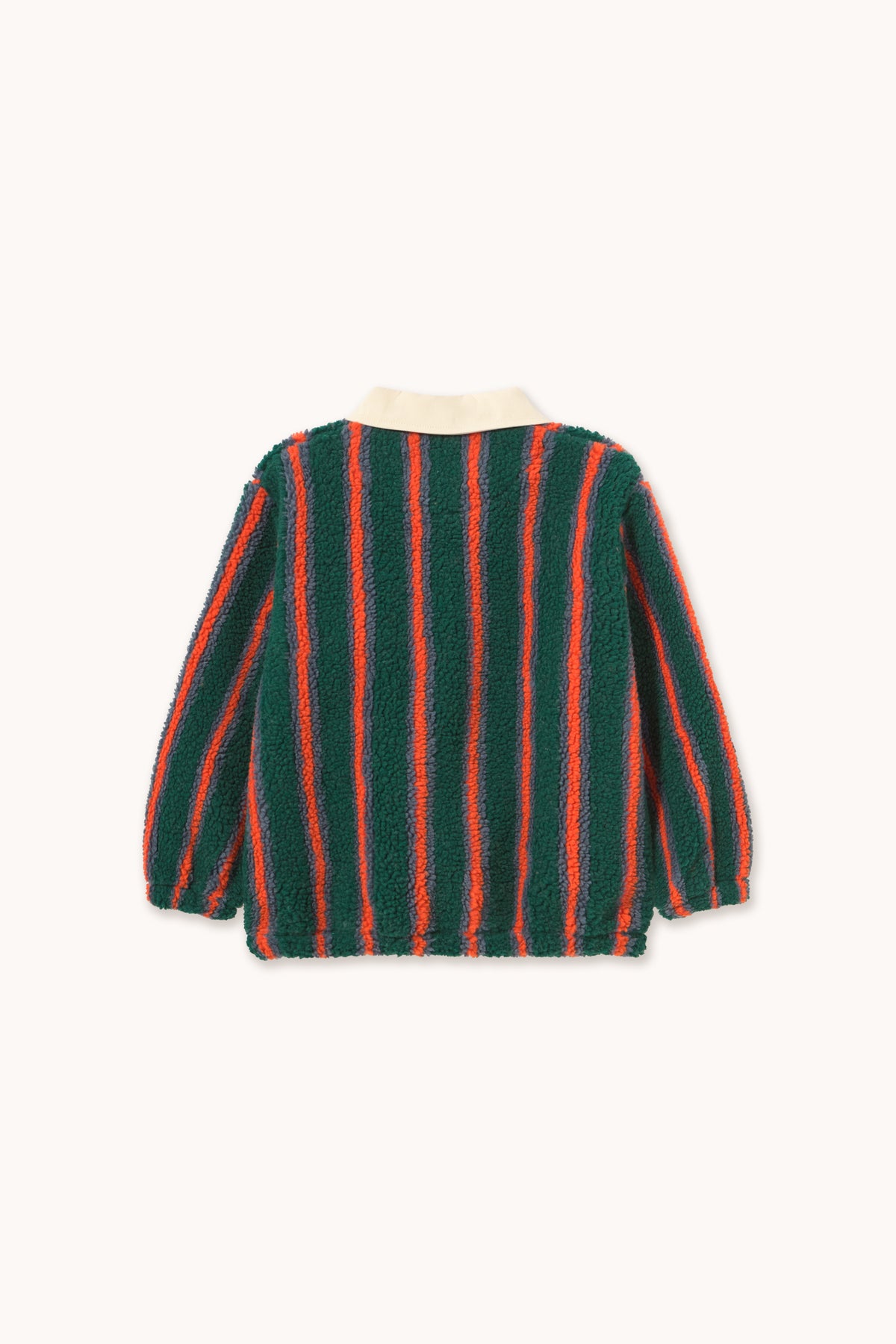 Pull rayures vert