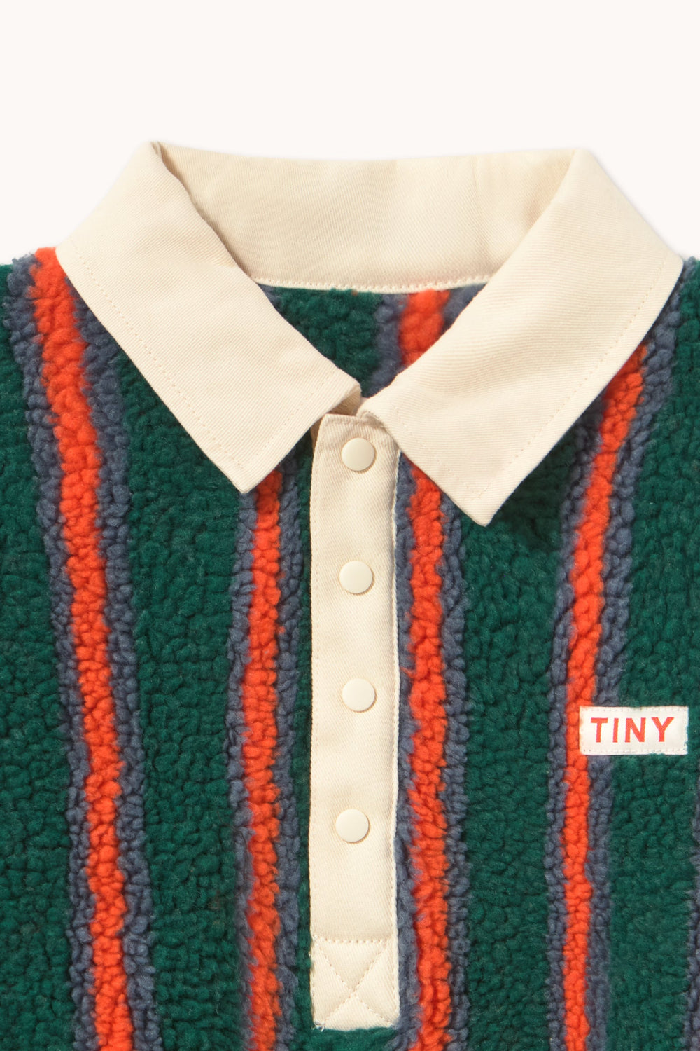 Pull rayures vert