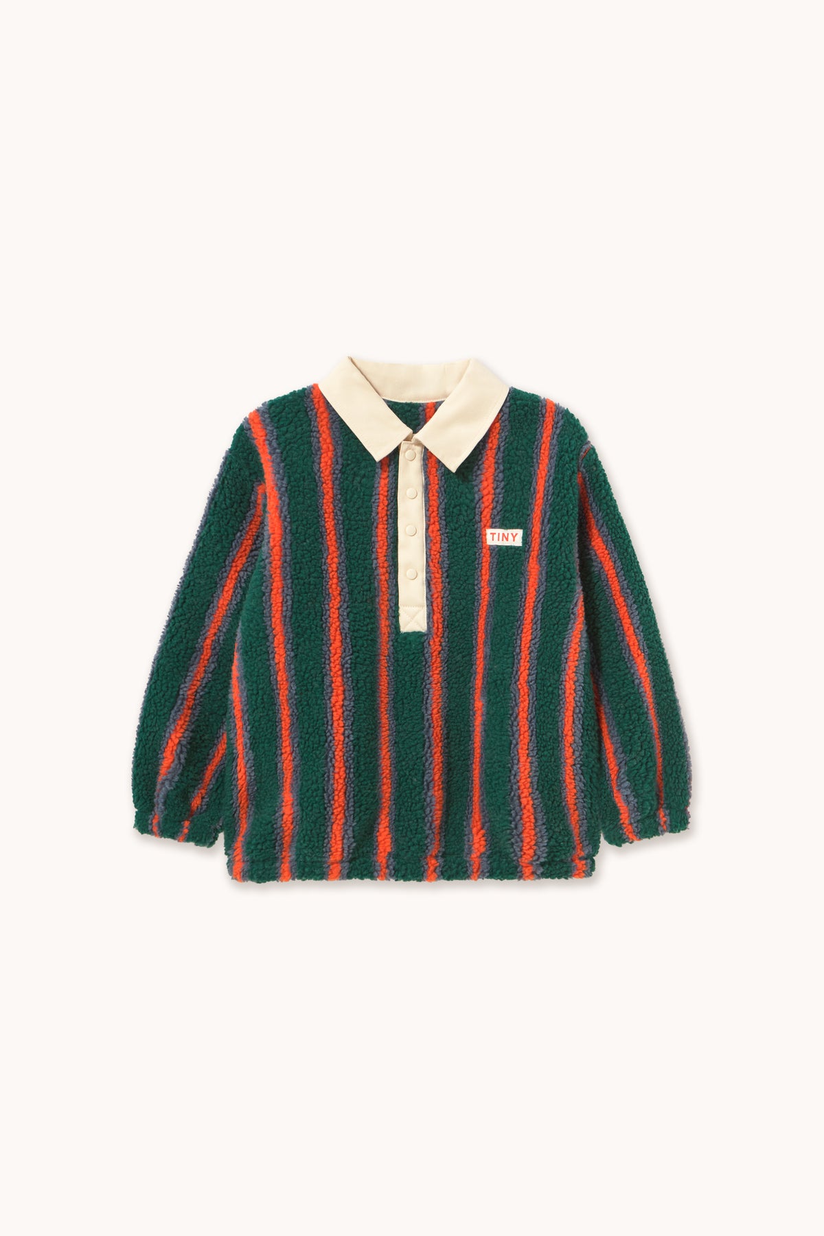 Pull rayures vert