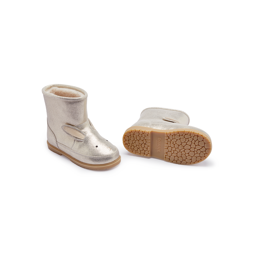 Bottes Xelly lapin argenté