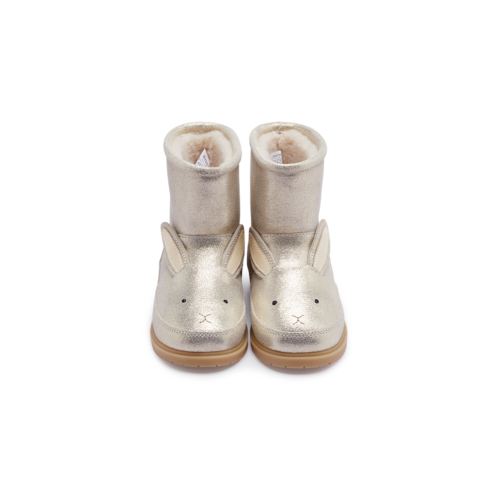 Bottes Xelly lapin argenté