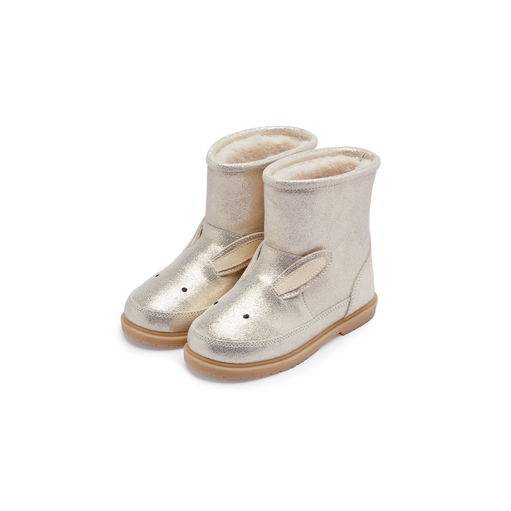 Bottes Xelly lapin argenté