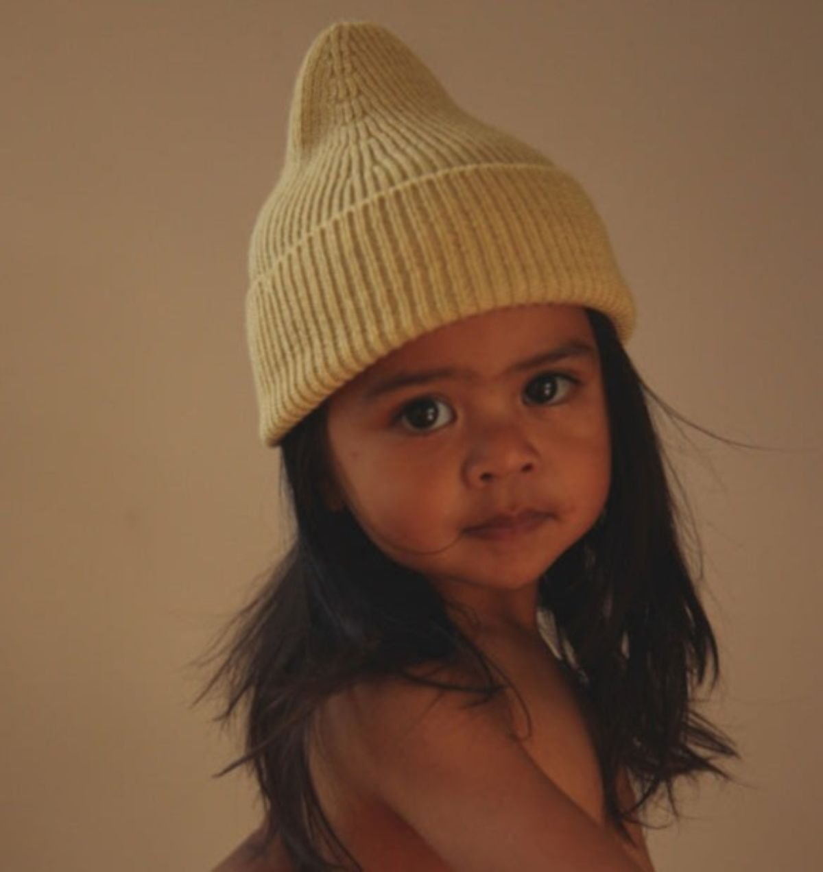 Beanie light yellow - Charly's
