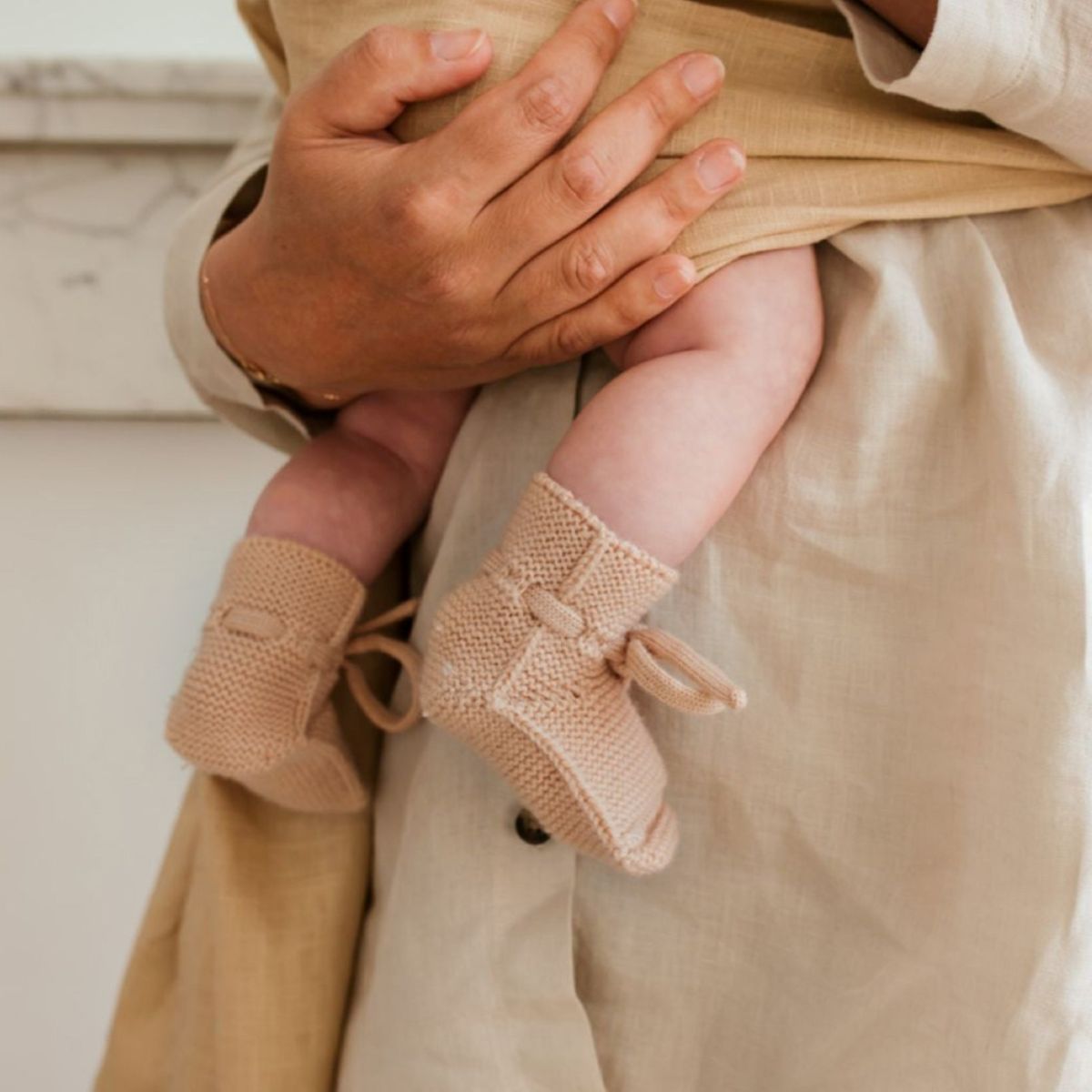 Booties apricot - Charly's