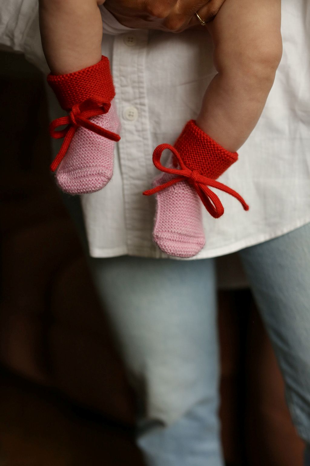 Booties candy red - Charly's