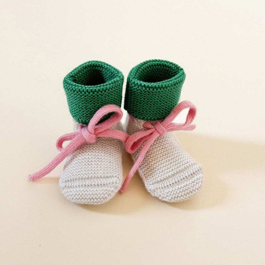 Booties cream grass - Charly's