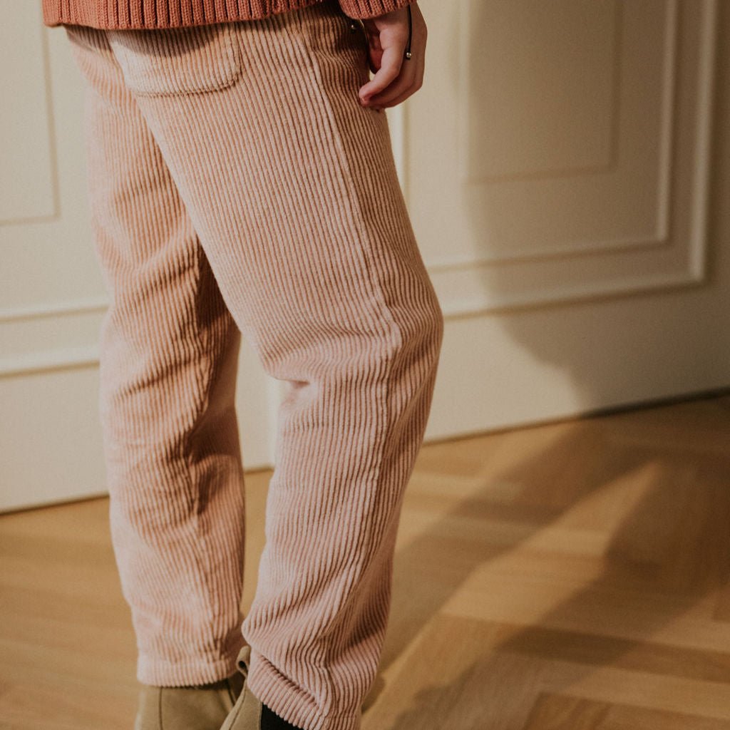 Broek corduroy rose - Charly's