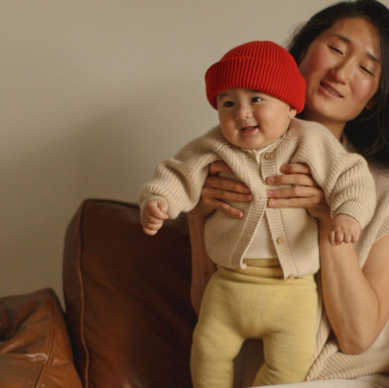 Cardigan baby cream - Charly's