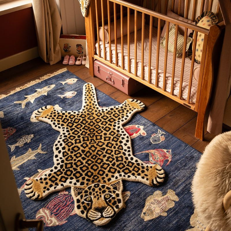 Tapis loony léopard grand