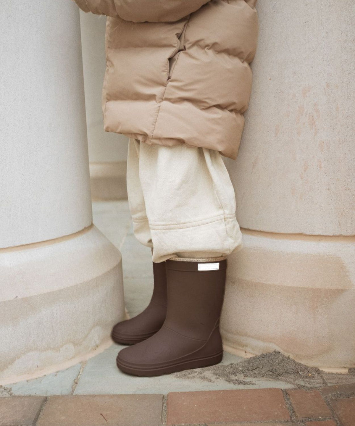 Bottes thermiques pailletées édition limitée grain de café enfant