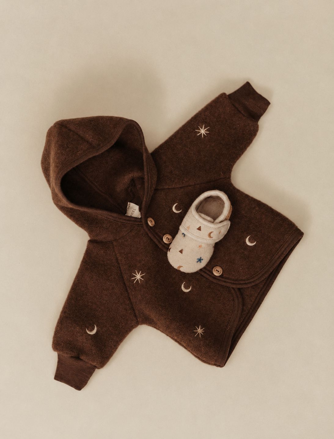 Veste polaire loup cannelle édition limitée