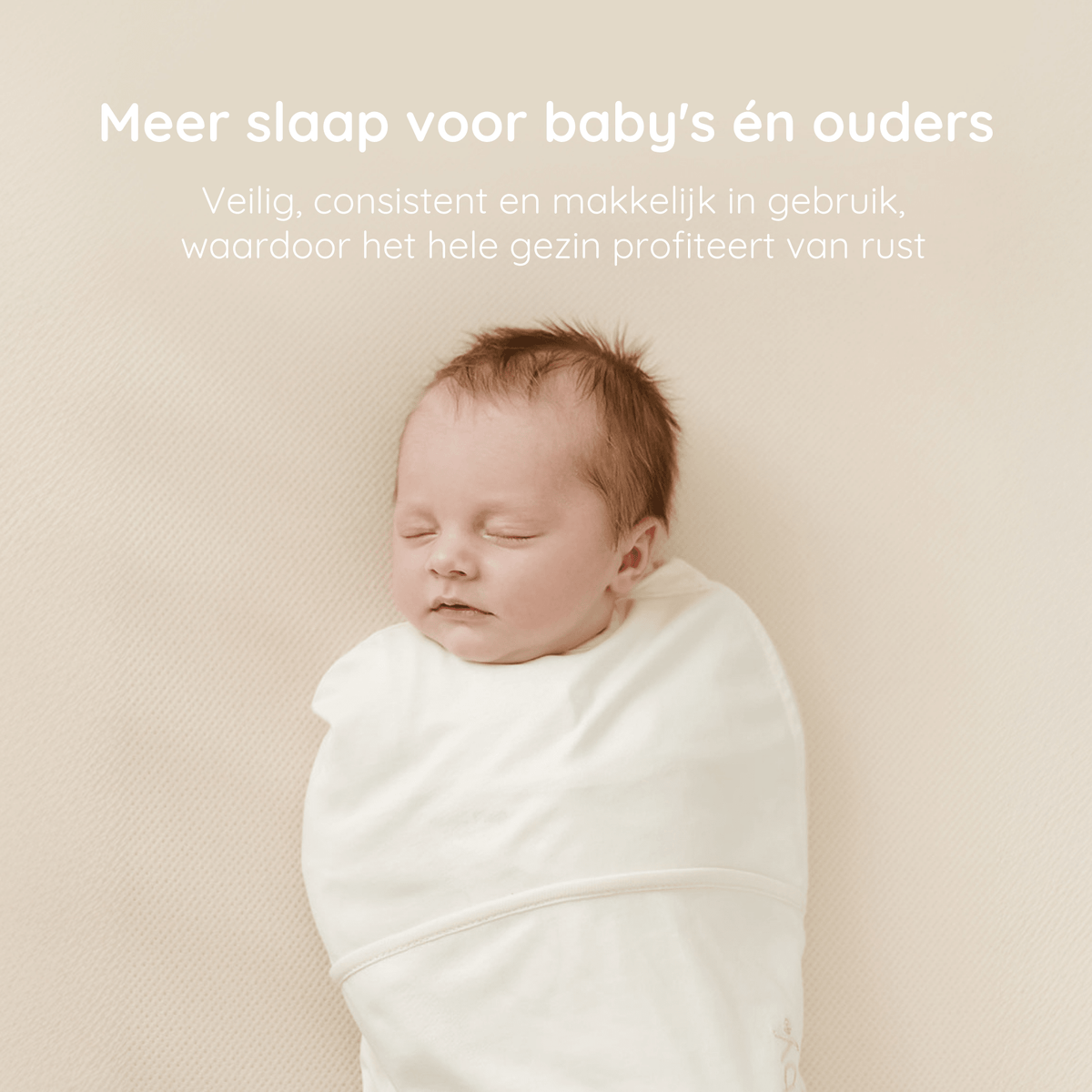 Inbakerslaapzak Piep 0 - 3M Pure - Charly's